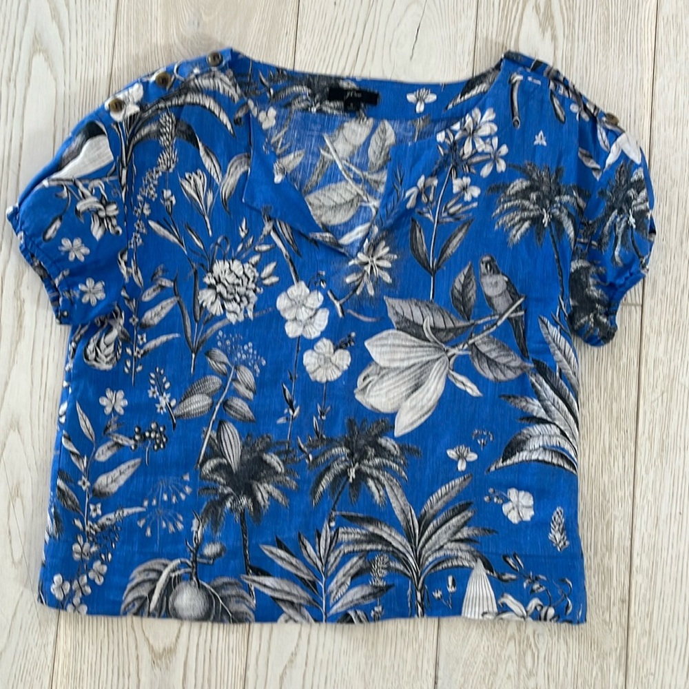 J.Crew size small linen top.